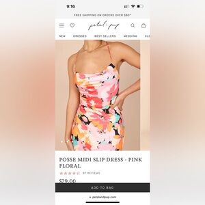 Petal & Pup floral maxi dress